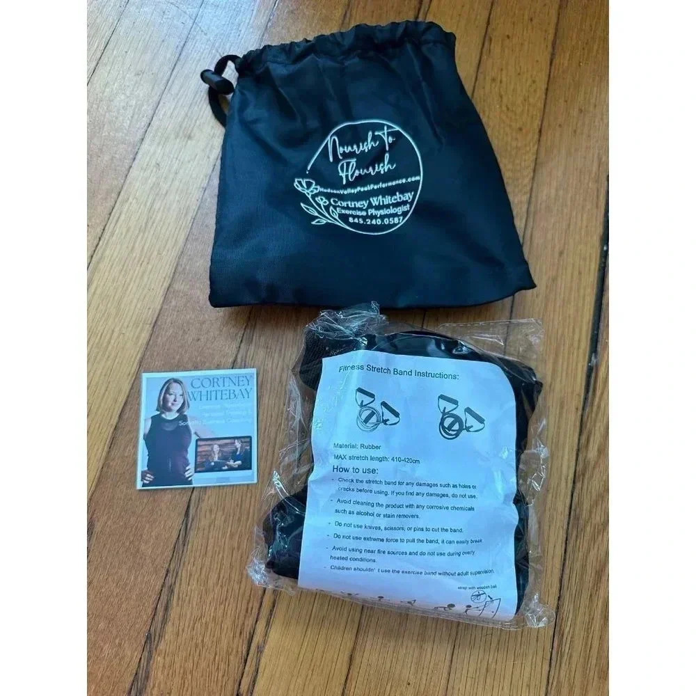Nourish to Flourish Exercise Bands new